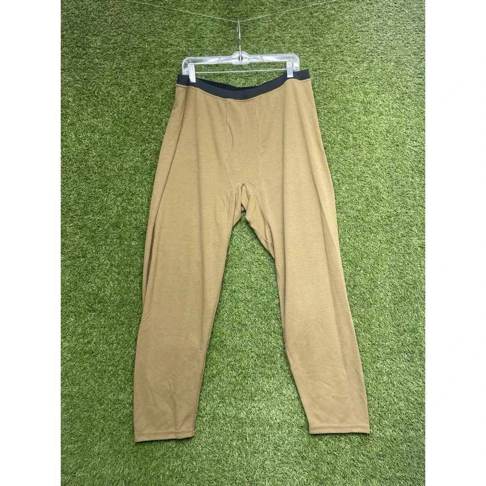 DRIFIRE Midweight Pants Mens XL Long Johns Brown Flame Resistant DF2-240LP
